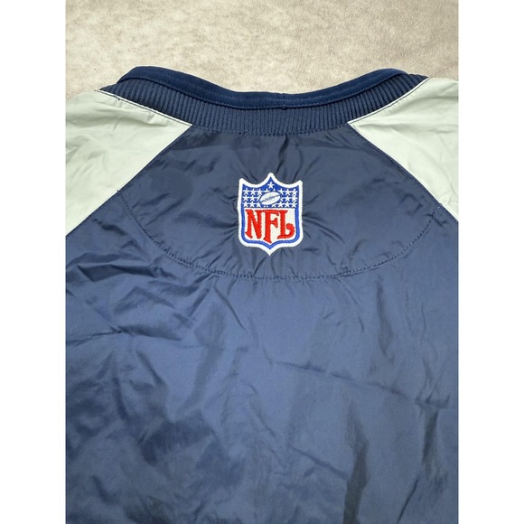 Dallas Cowboys Jacket Mens Medium Nike NFL Sideline Pullover Windbreaker Footbal - Picture 9 of 16